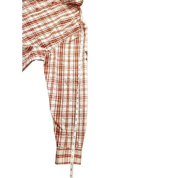 Mountain Hardwear mens 2XL button up performance hiking shirt zip pocket plaid - Picture 7 of 10